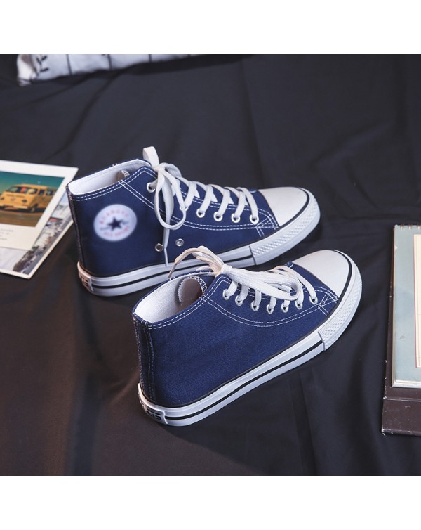 New Classic Versatile Low Top Canvas Shoes For Women 1970S Shoes High Top Student Couple Style Little White Shoes Trend