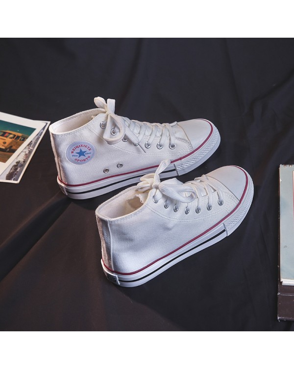 New Classic Versatile Low Top Canvas Shoes For Women 1970S Shoes High Top Student Couple Style Little White Shoes Trend