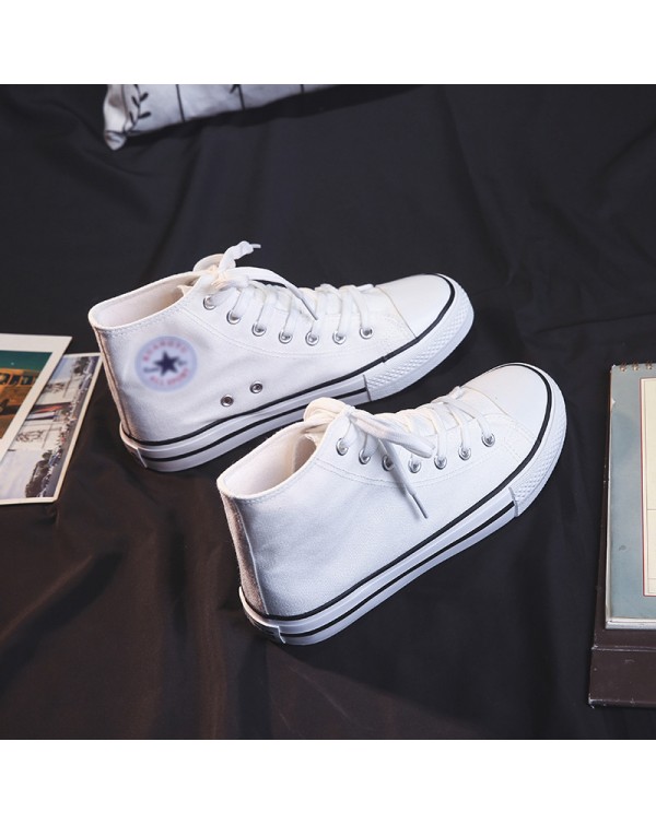 New Classic Versatile Low Top Canvas Shoes For Women 1970S Shoes High Top Student Couple Style Little White Shoes Trend