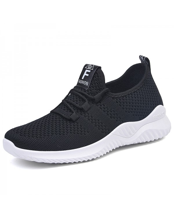 Shoes Female 2023 Cross Border New Casual Fashion Running Shoes Flying Weave Breathable Women's Shoes Soft Sole Trendy Sports Shoes Female