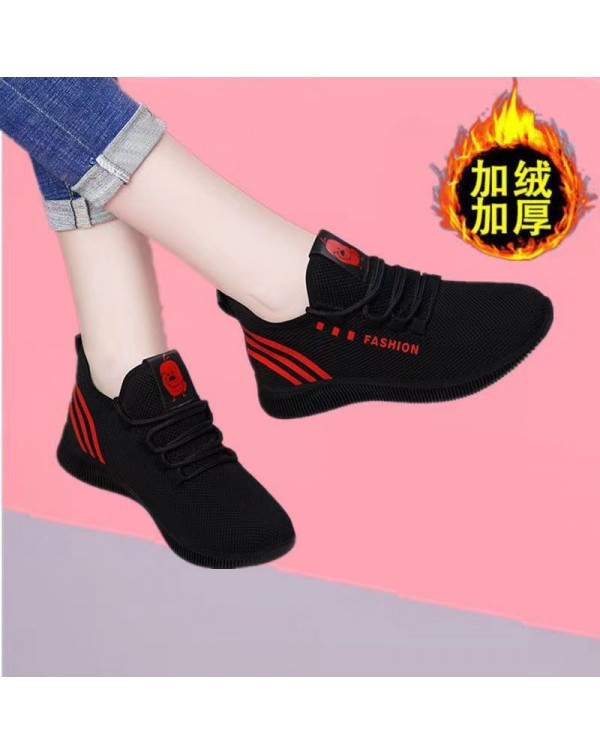 Factory Direct Sales Spring And Autumn Old Beijing Cloth Shoes Female Mother's Walking Shoes Mesh Breathable Casual Shoes Floor Stand Shoes Mesh Shoes