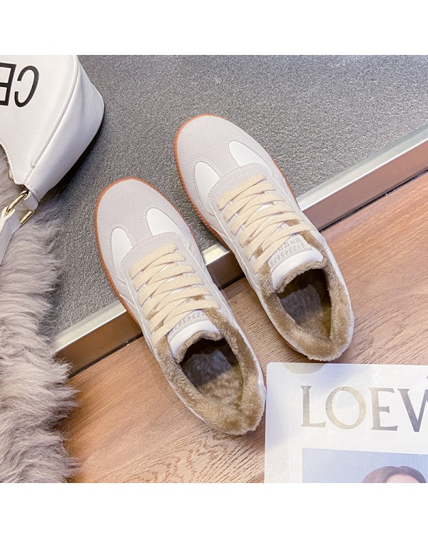 Retro Dexun Little White Shoes Female 2023 Spring New Korean Edition Network Red Shoes Casual Couple Board Shoes Fashion SH-062